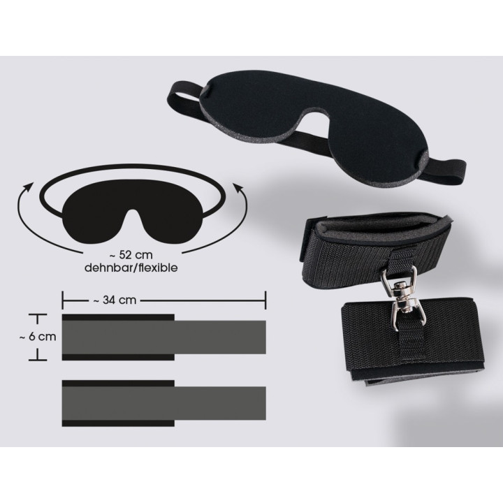 Bad Kitty Blindfold/Handcuffs