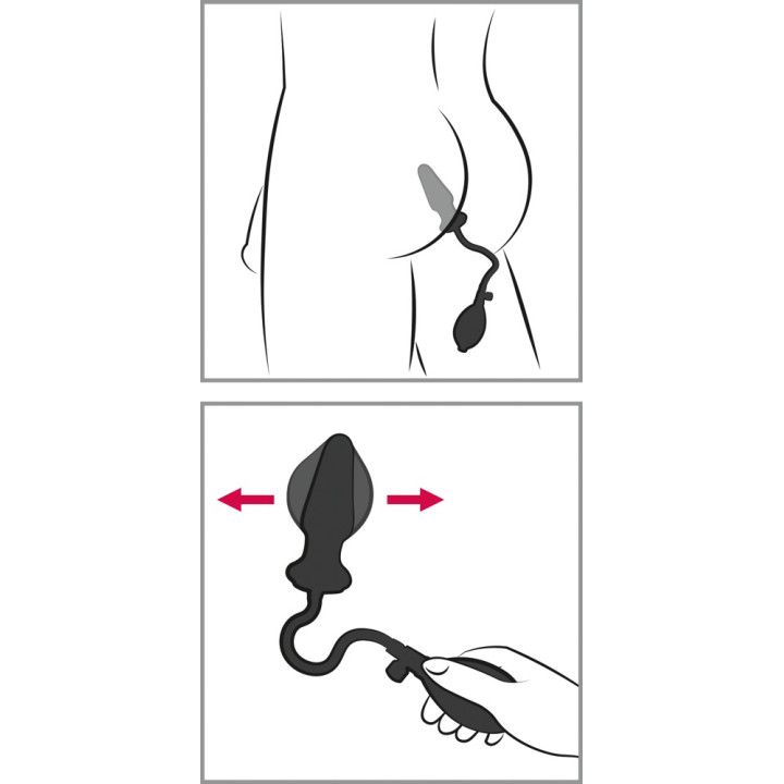 Latex ButtPlugs "Anal Expert"