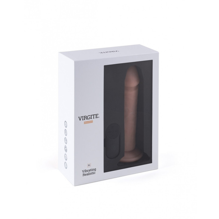 REALISTIC VIBRATOR "R1" 19CM W/ REMOTE CONTROL