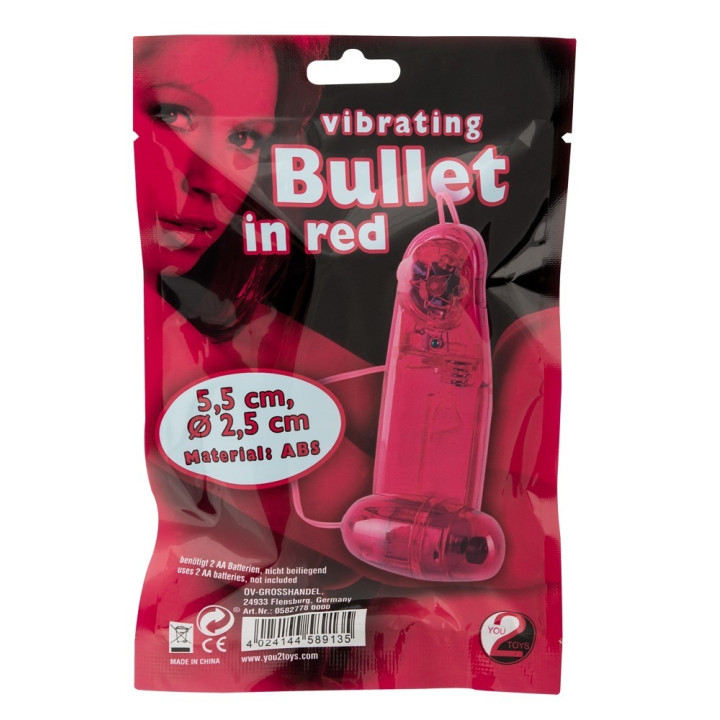 Vibrating Bullet red