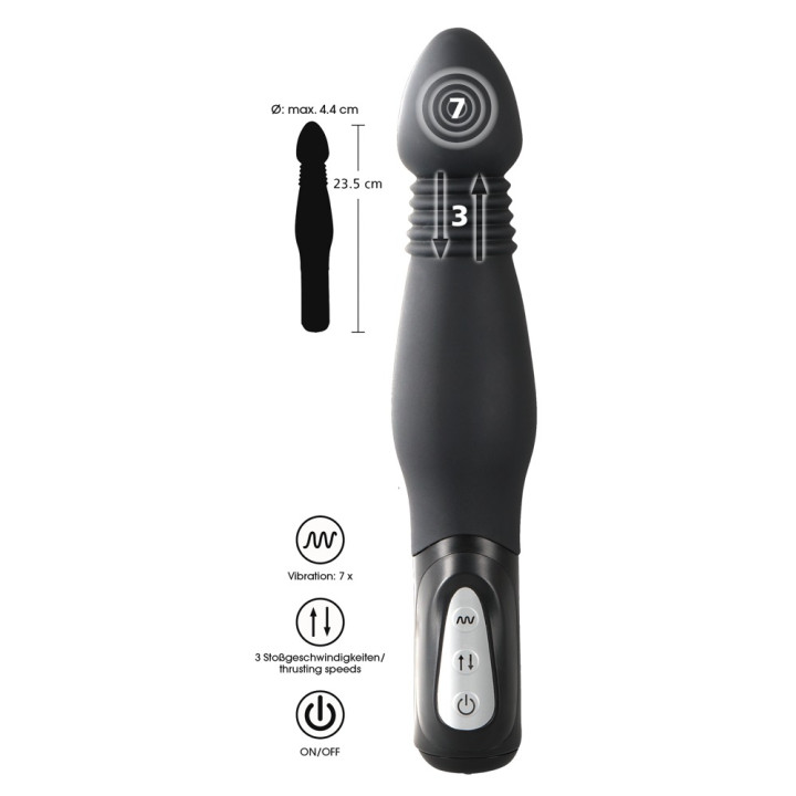Y2T Black Thrusting Anal Vibe