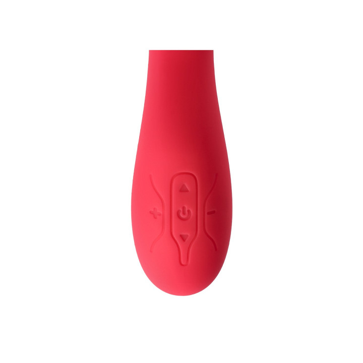 V8 PINK RECHARGEABLE TAPPING VIBRATOR