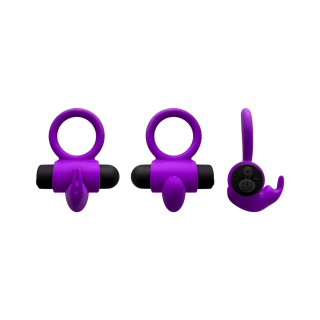 E9 PURPLE RECHARGEABLE VIBRATING RING