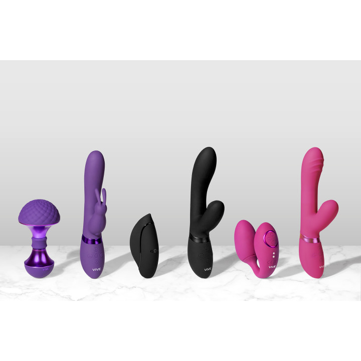 Kyra - Pulse Clitoral Rabbit - Black