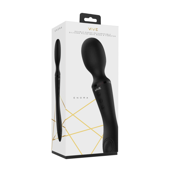 Enora - Wand  Vibrator - Black