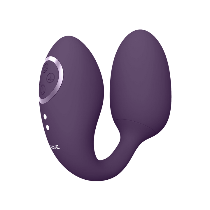Aika - Pulse Wave  Vibrating Love Egg - Purple