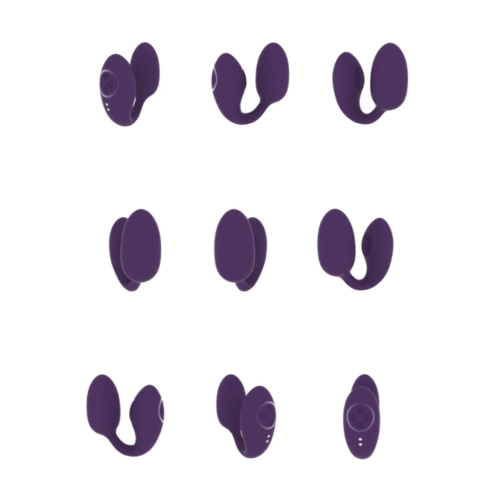 Aika - Pulse Wave  Vibrating Love Egg - Purple