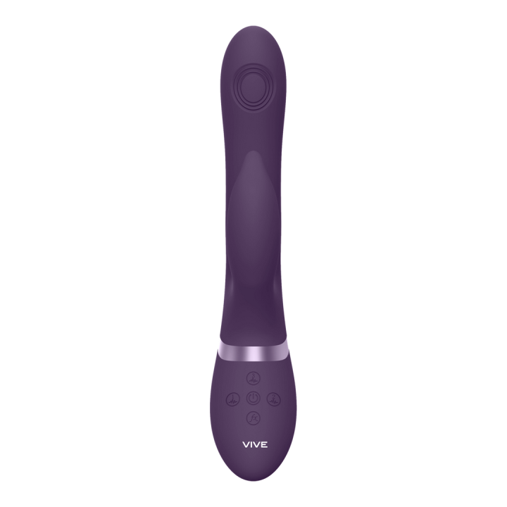 Aimi - Pulse Wave  Vibrating G-Spot Rabbit - Purple