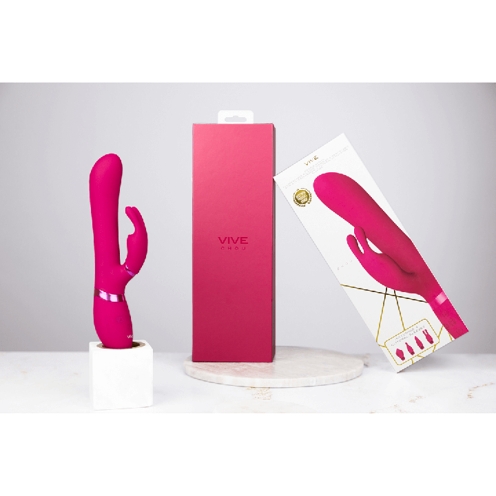 Chou - G-Spot Rabbit  Clitoral Stimulator - Pink