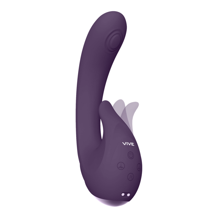 Miki - Pulse Wave  Flickering G-Spot Vibrator - Purple