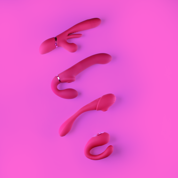 Mirai - Double Ended Pulse Wave  Air Wave Bendable Vibrator