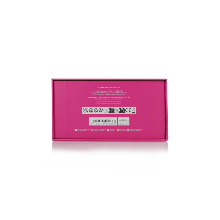 Riko - Triple Motor Thumper with Advanced Finger Motion  Pulse Wave Stimulator - Pink