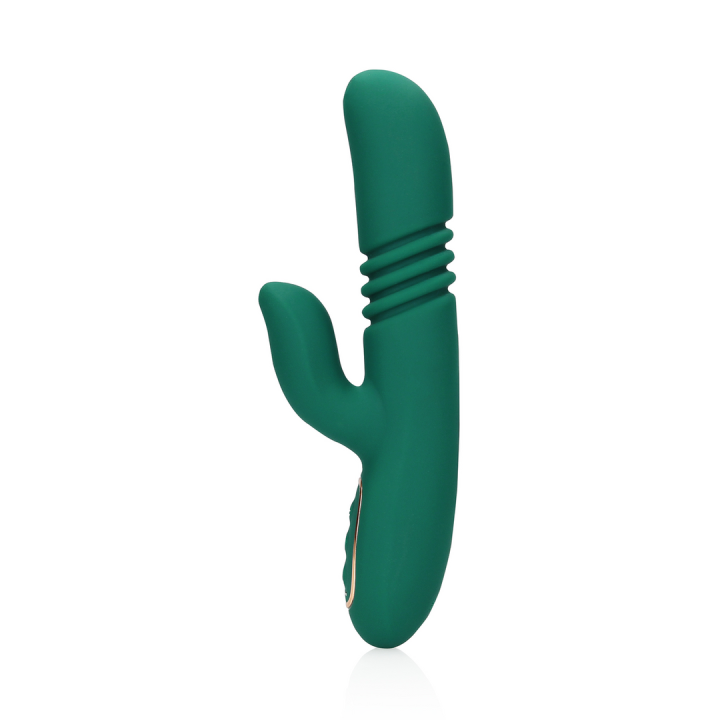 Thrusting and Warming Rabbit Vibrator - Ancient Sea