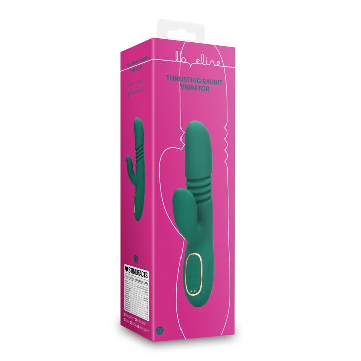 Thrusting and Warming Rabbit Vibrator - Ancient Sea