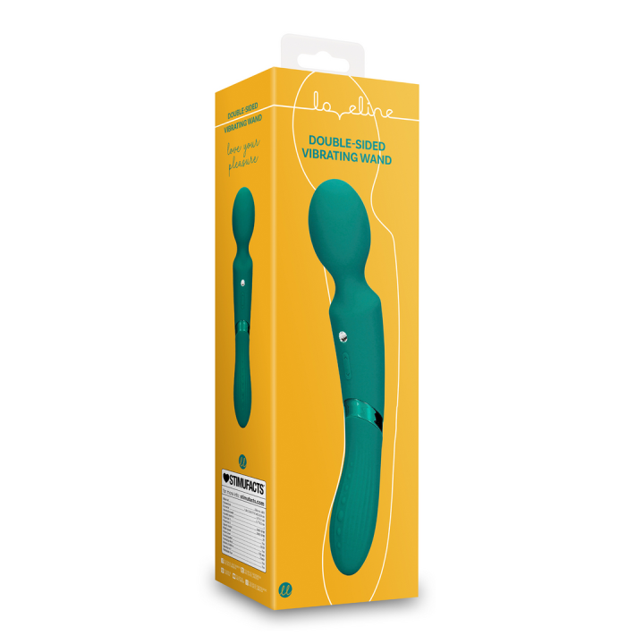 Double-Sided Vibrating Wand - Green Gable