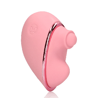 Tapping Heart Vibrator - Pink Arabesque