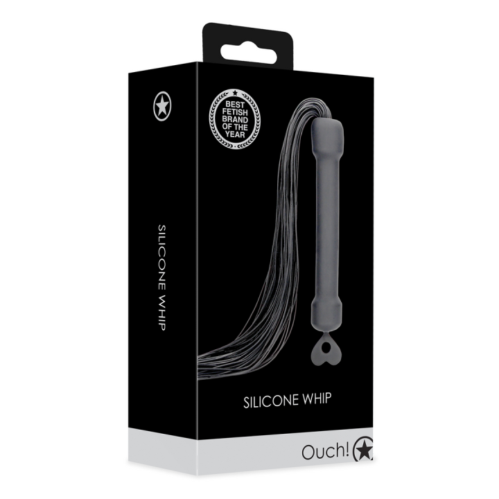 Beginners Silicone Whip - Black