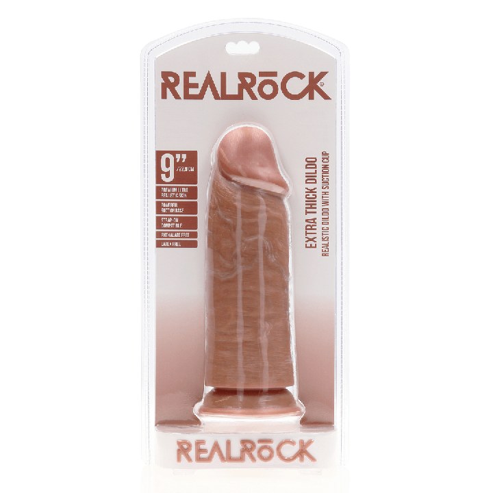 Extra Thick Straight without Balls 9 / 23 cm - Tan