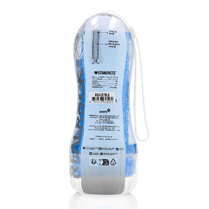 Easy Rider - Textured Masturbator - Blue