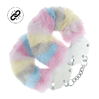 Heavy-duty Fluffy Handcuffs - Multicolor 2