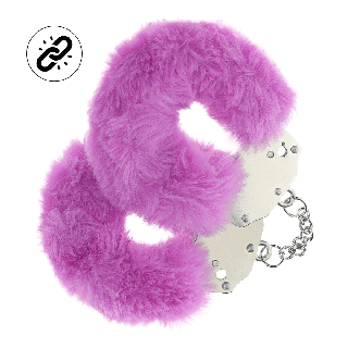 Heavy-duty Fluffy Handcuffs - Purple