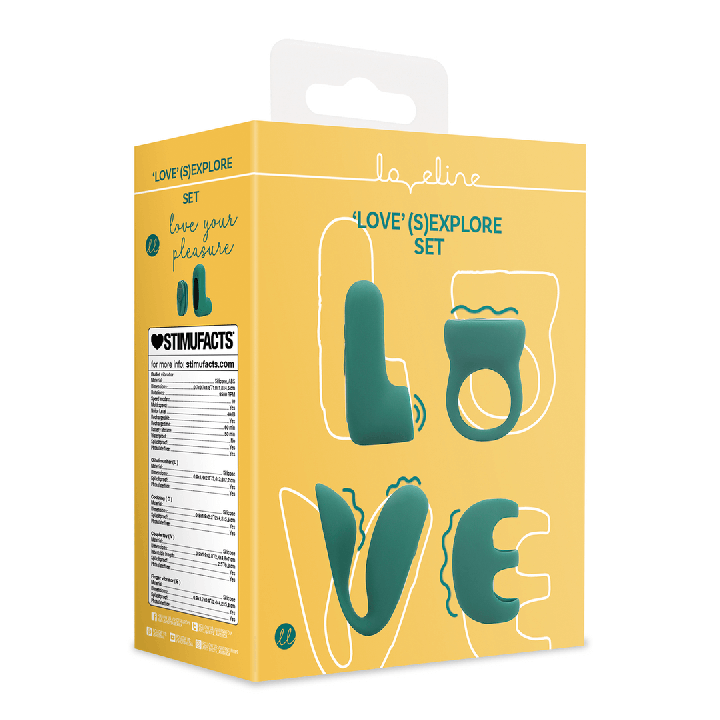 LOVE' (S)explore Set - Green Crystal
