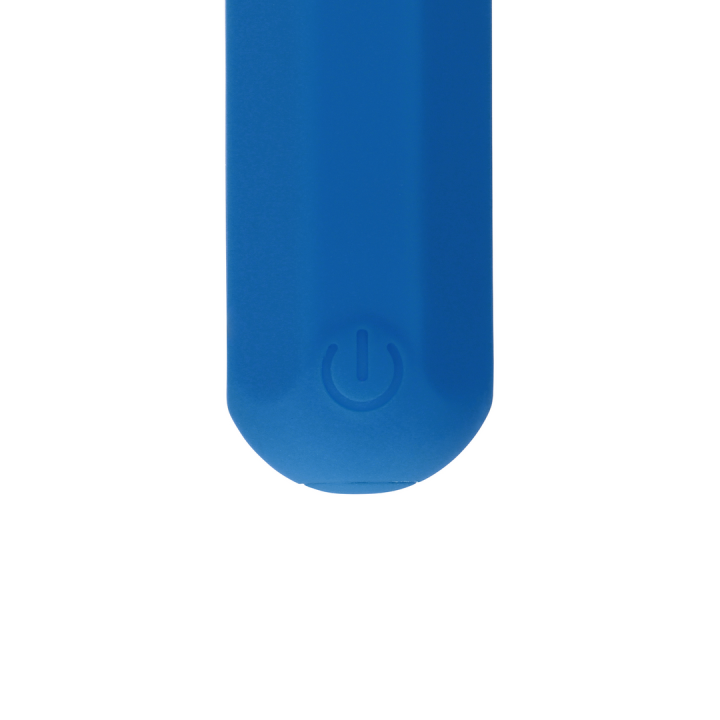 Hexagon Shaped Bullet Vibrator - Jetset Blue