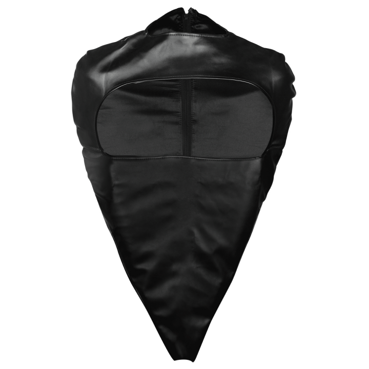 Zip-Up Full Arm and Shoulder Sleeve Restraint - Black