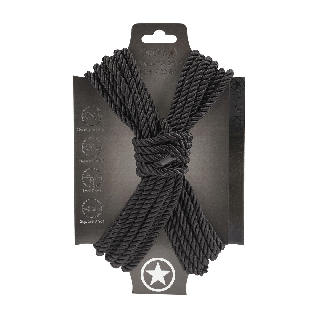 Polyester Bondage Rope - 32.8 ft / 10 m - Black