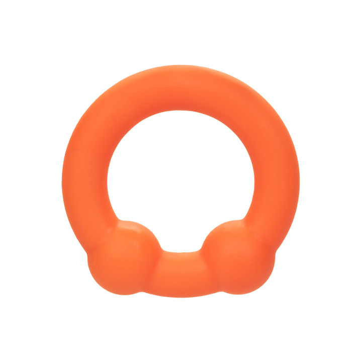 CalExotics Alpha Liquid Silicone Dual Ball Ring
