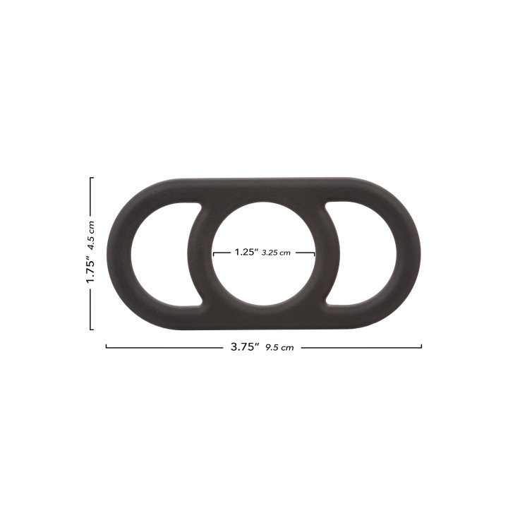 CalExotics Alpha Liquid Silicone Commander Ring