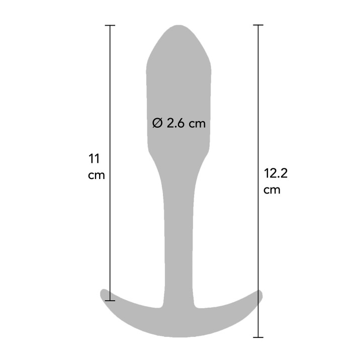 Smooth Anal Plug Large