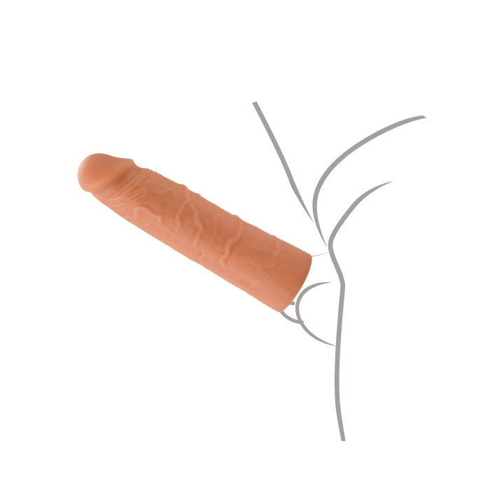 Penis Sleeve Liquid Silicone 15 cm