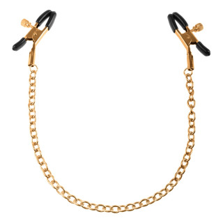 FFS Gold Chain Nipple Clamps