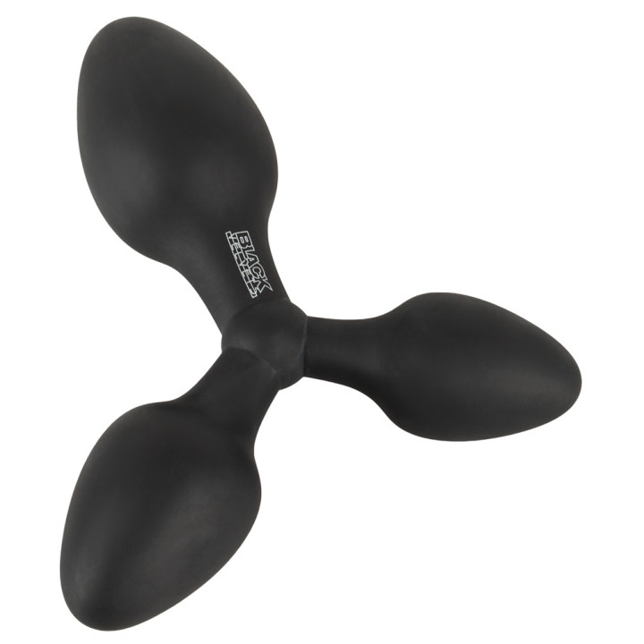 Black Velvets Triple Butt Plug