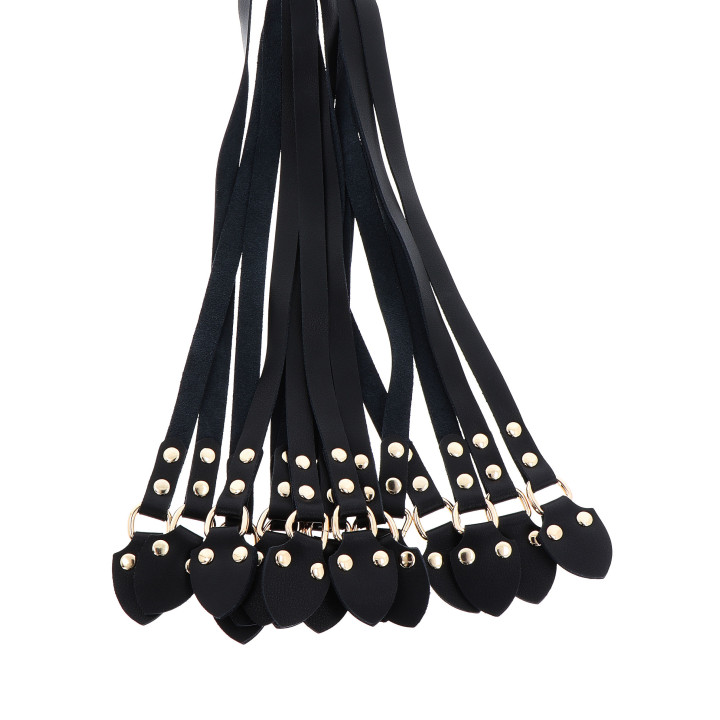 Leather Cat-o-Nine Whip