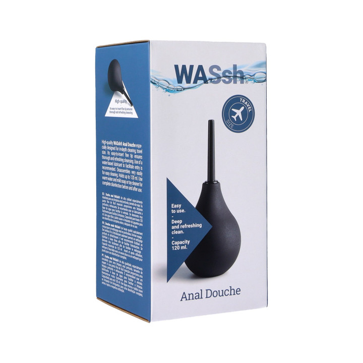 BLACK ANAL CLEANING ENEMA 120 ML