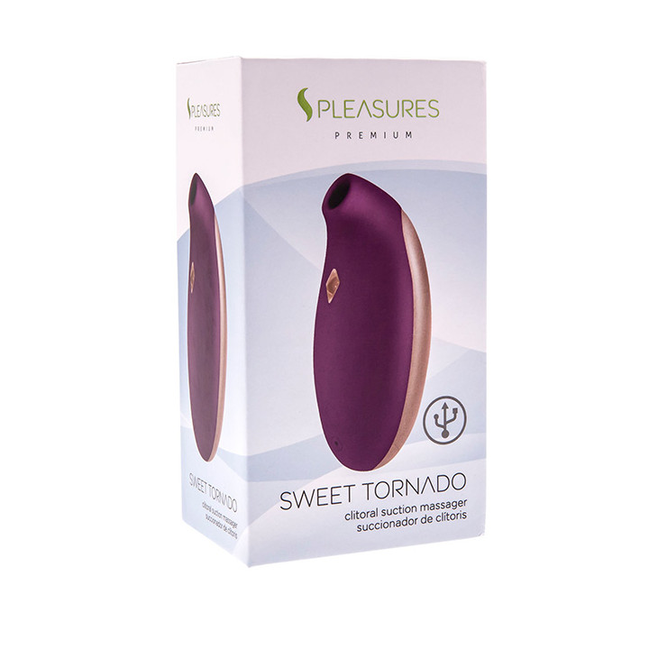 S Pleasures Premium Sweet Tornado Purple / Gold