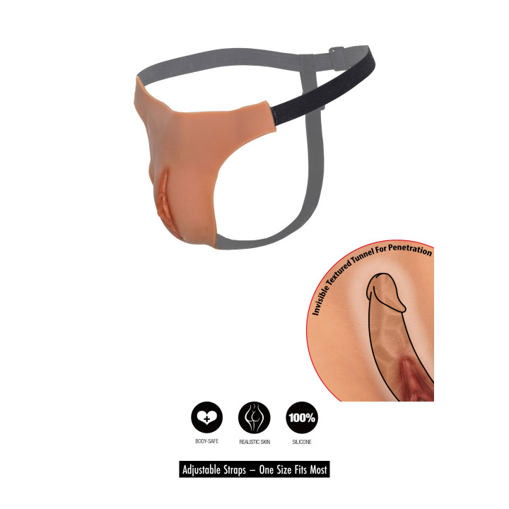 Open Vagina String