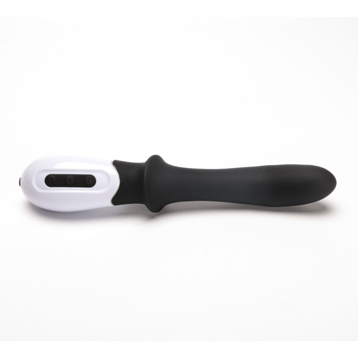 Velvet Touch wibrator silikonowy stymulacja punktu g ładowany usb czarny