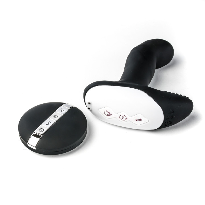 Velvet Touch masażer prostaty sterowany zdalnie ładowany usb czarny