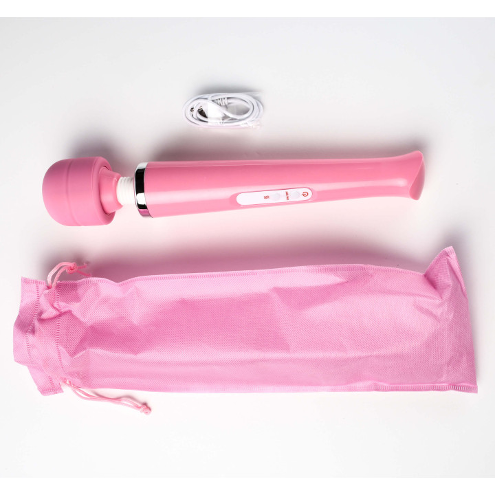 Simple Pleasure masażer kulowy magiczna różdżka ładowany usb różowy