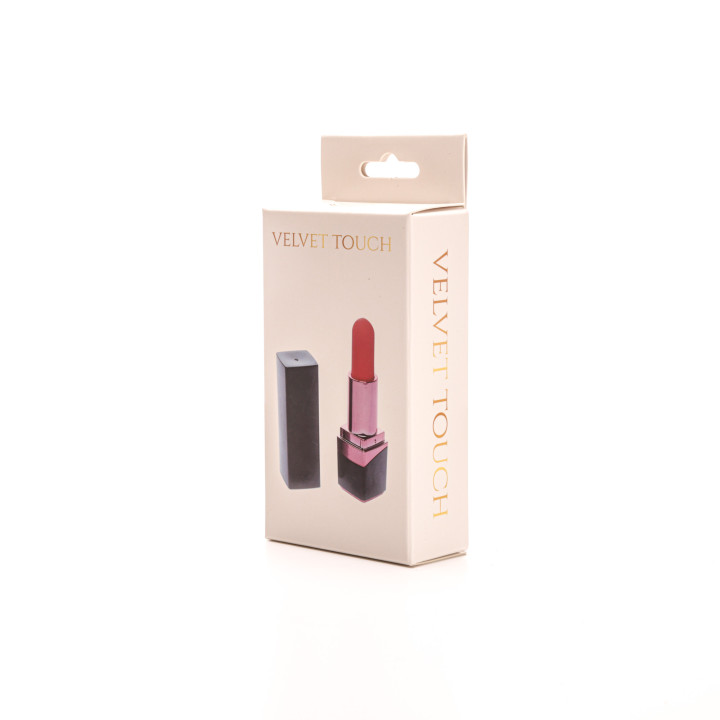 Velvet Touch wibrator mini w kształcie szminki ładowany usb czarny
