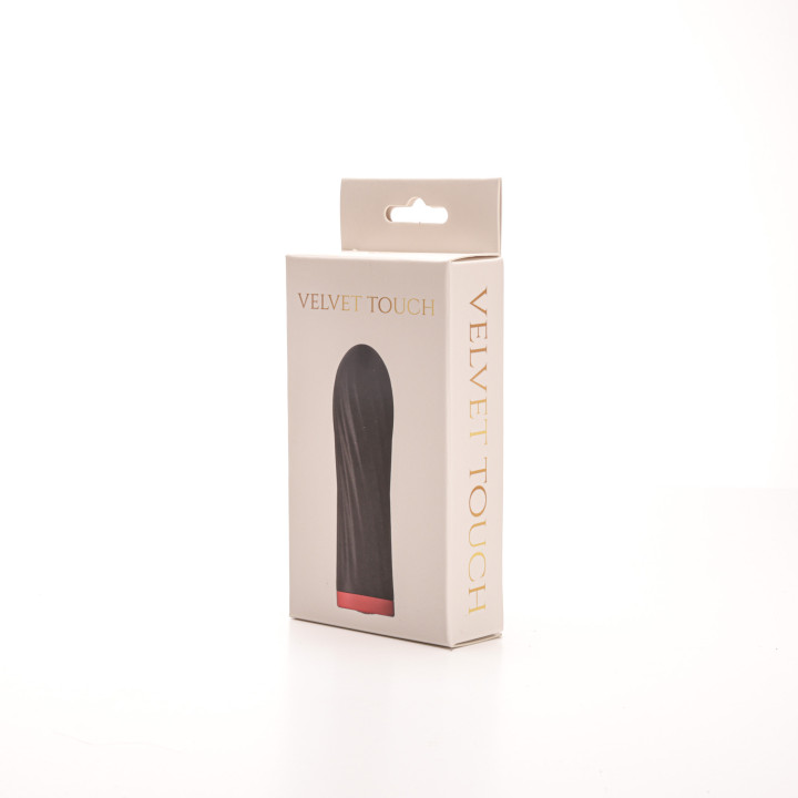 Velvet Touch wibrator mini typ bullet ładowany usb czarny
