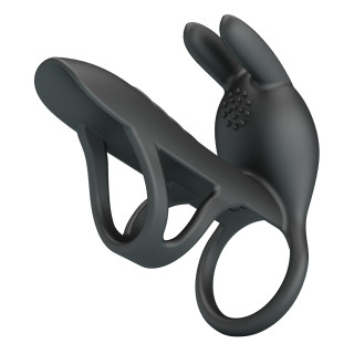 Party Up pierścień wibrujący ładowany usb kolor czarny Mark