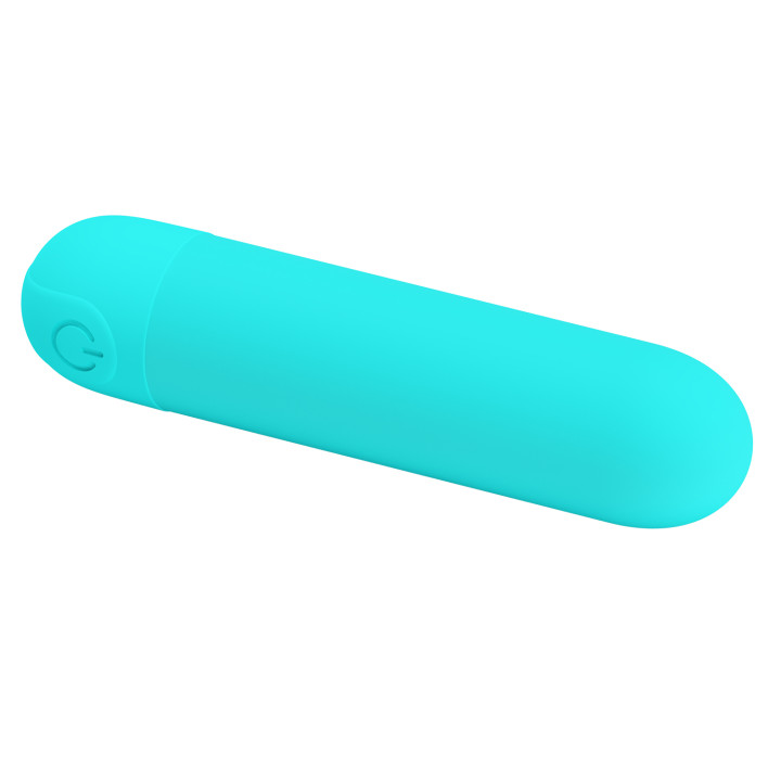 Party Up wibrator mini typ bullet ładowany usb kolor turkusowy Harry