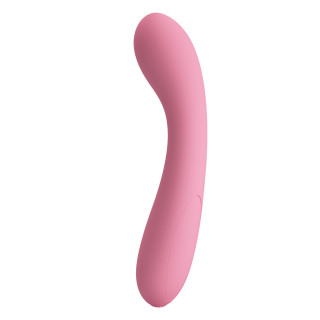 Party Up wibrator silikonowy ładowany usb kolor pudrowy róż John