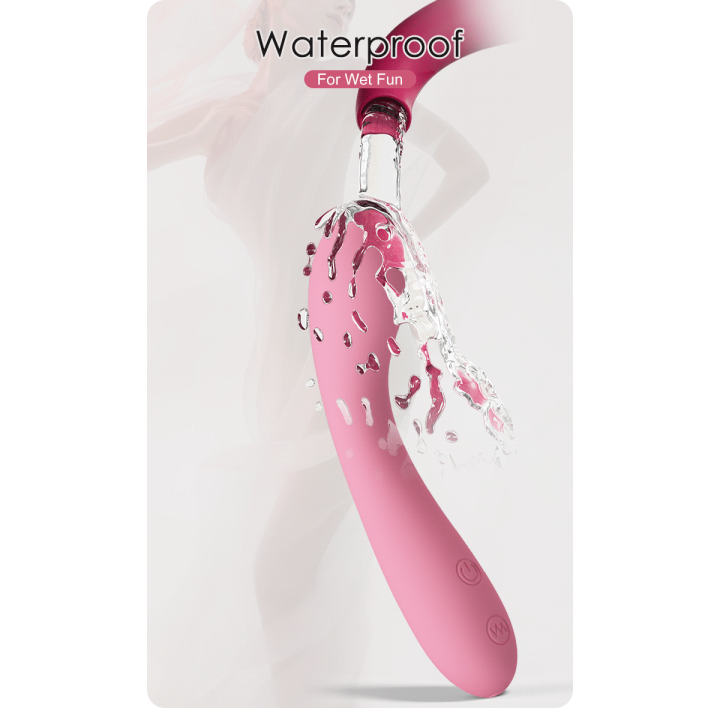 Party Up wibrator silikonowy ładowany usb kolor pudrowy róż John
