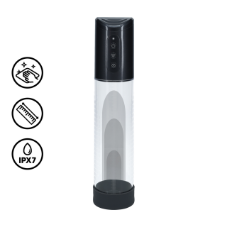 HyperPump - Rechargeable Penis Pump - Gun Metal