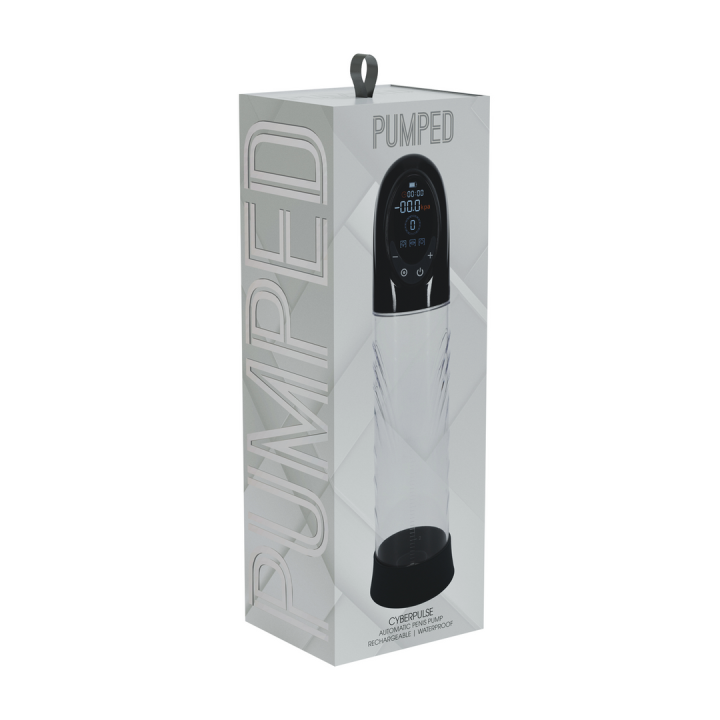 CyberPulse - Automatic Waterproof Penis Pump - Black